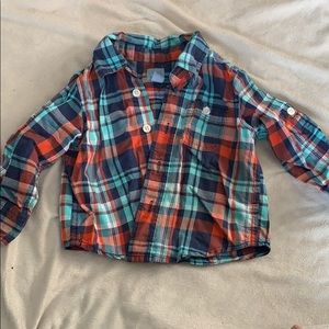 Button down long sleeve shirt